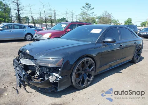 2018 Audi A8 4.0T Sport from USA, damaged, VIN WAU43AFD7JN000331